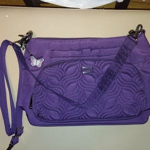 Lug Samba Convertible Crossbody Bag Purple